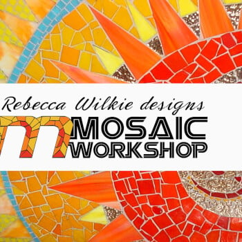 Rebecca Wilkie, glassblowing and mosaic teacher